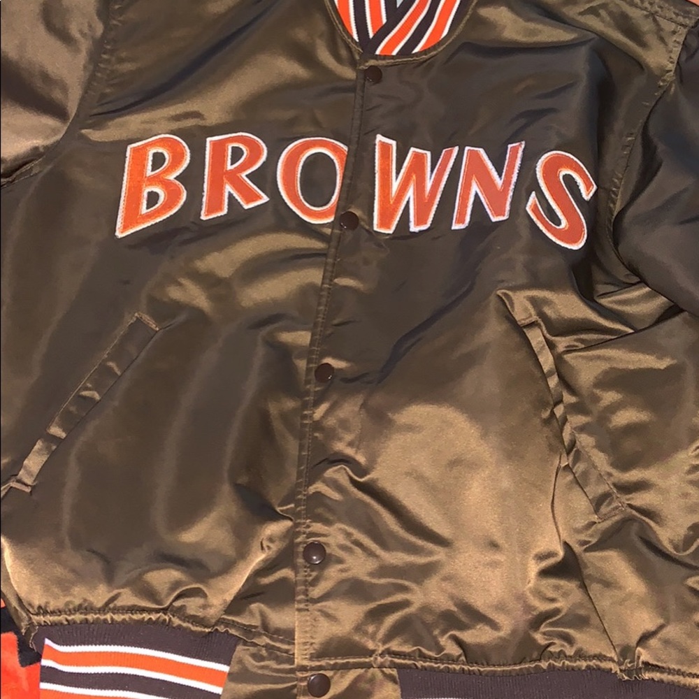 Vintage Browns starter jacket